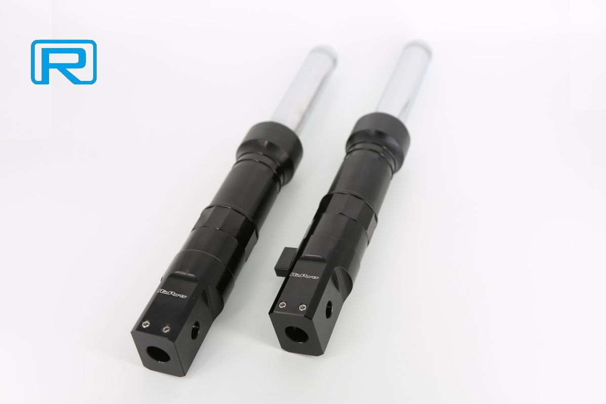 リンパーツ み ズーマー ドラムブレーキ用 スーパーローダウン フロントフォーク ブラック