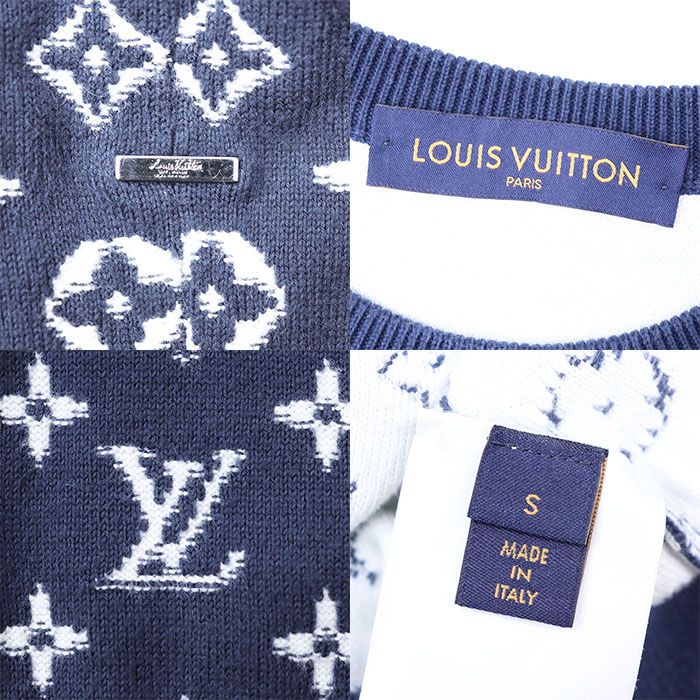 LOUIS VUITTON ルイ ヴィトン セーター ニット 2022SS ロゴ チャーム
