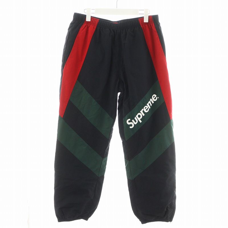 シュプリームSupreme■20SS Paneledナイロントラックパンツ シュプリーム SUPREME 20SS Paneled Track Pant ジョガーパンツ ロゴ M