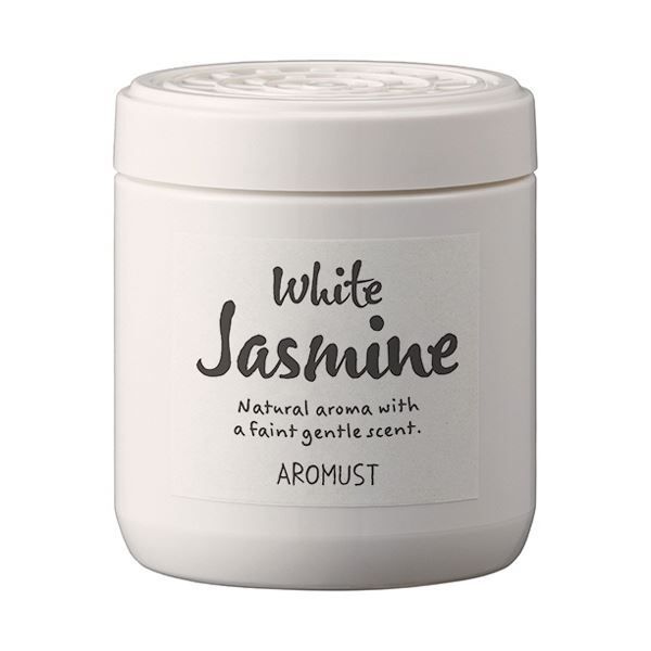 （まとめ） 晴香堂 アロマストナチュラル ホワイトジャスミン 160ml 1個 【×10セット】