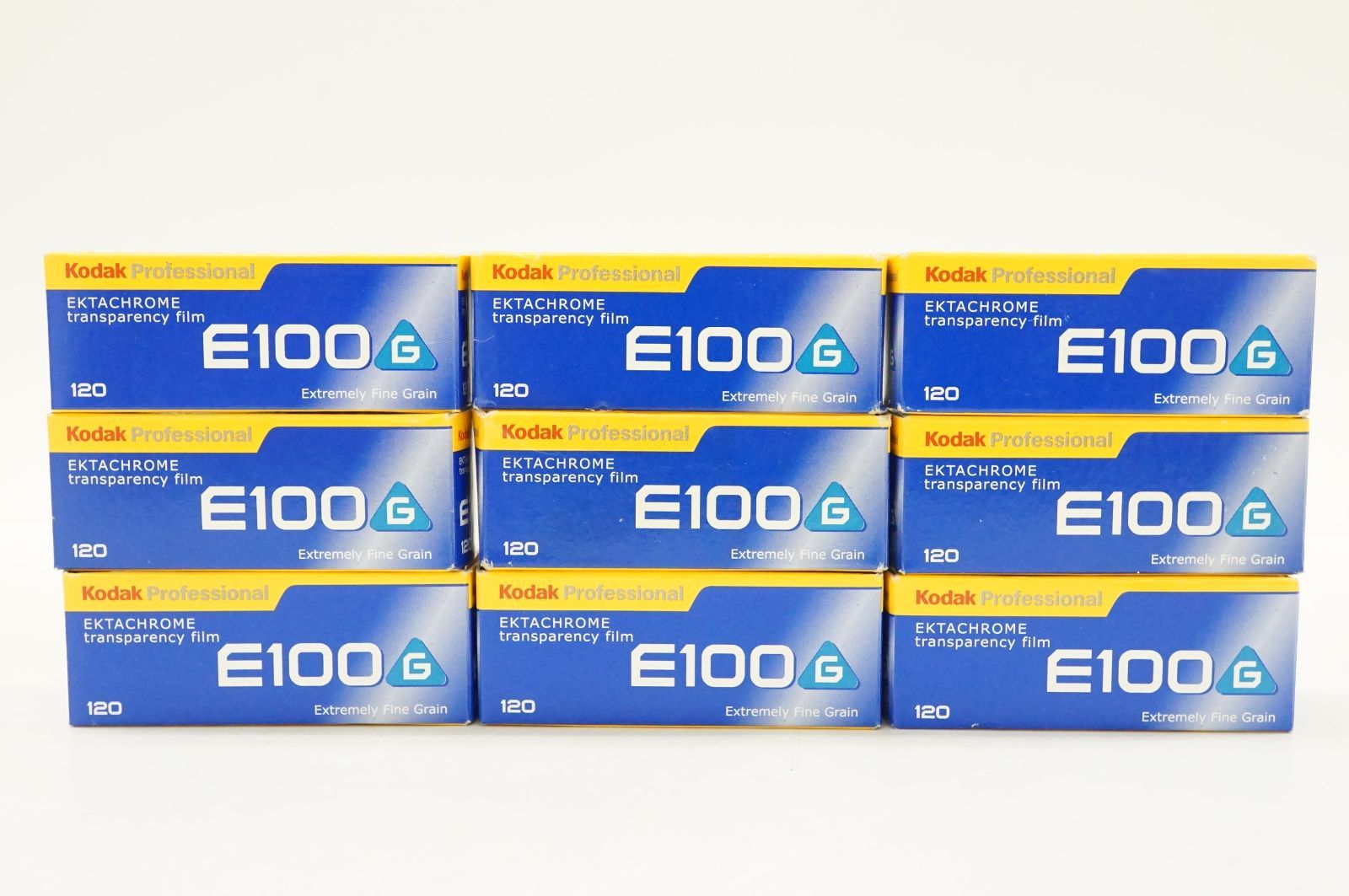 C291826 期限切れ 未開封 Kodak EktaChrome E100G 120 リバーサルフィルム 9本セット