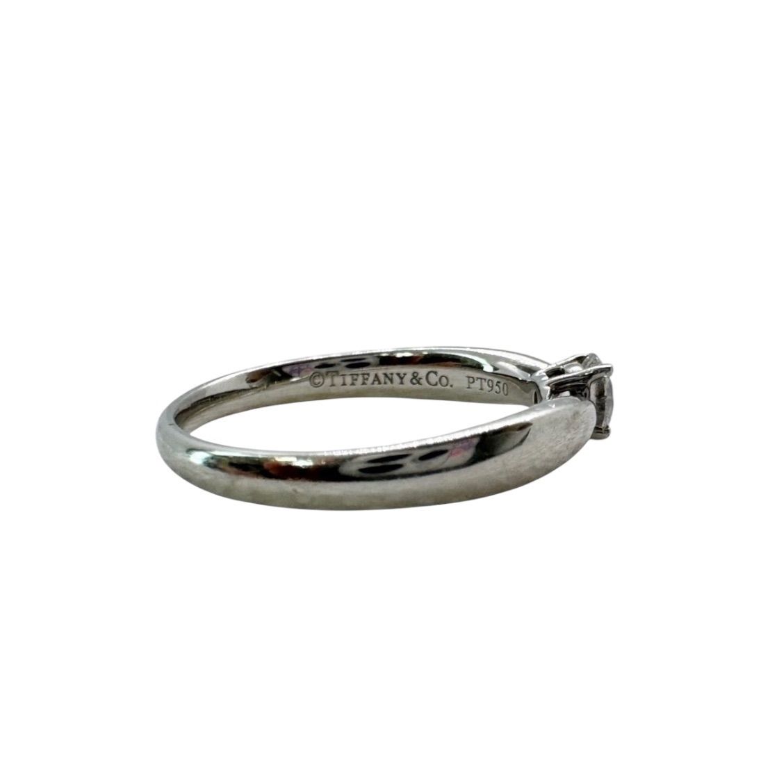 TIFFANY&Co. ティファニー 1PD ダイヤモンドリングPt950 8号