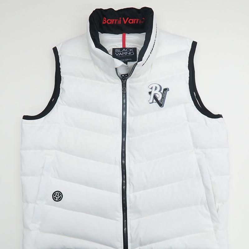 BARNI VARNO バーニヴァーノ ダウンベスト 白 Lサイズ