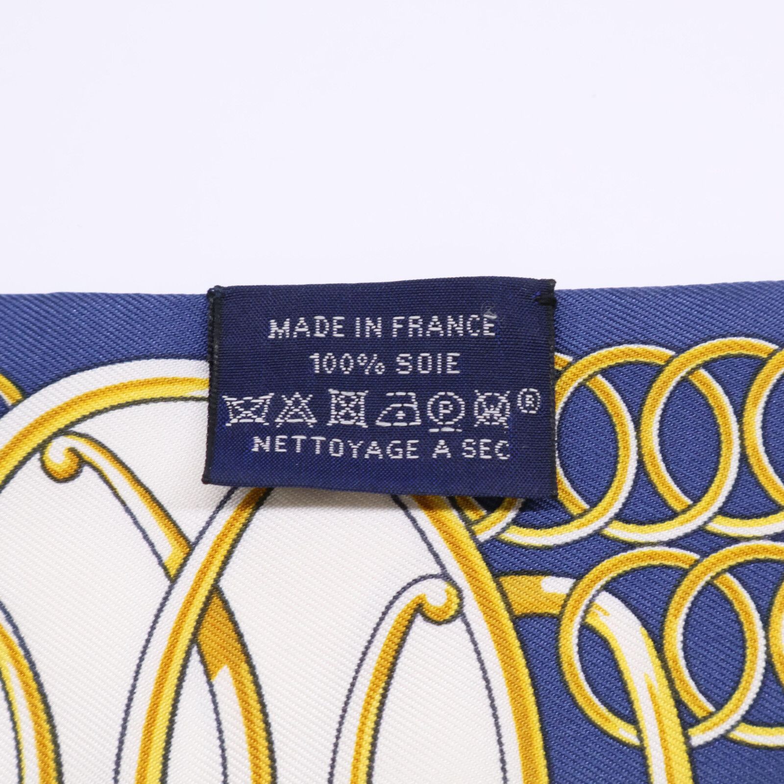 HERMES エルメス　ツイリー　リフトプロフィール エルメス ツイリー リフト・プロフィール マリン/ブラック
