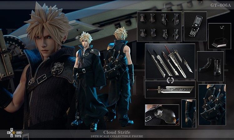 GAMETOYS 1/6スケール Cloud アクションフィギュア クラウド・スト