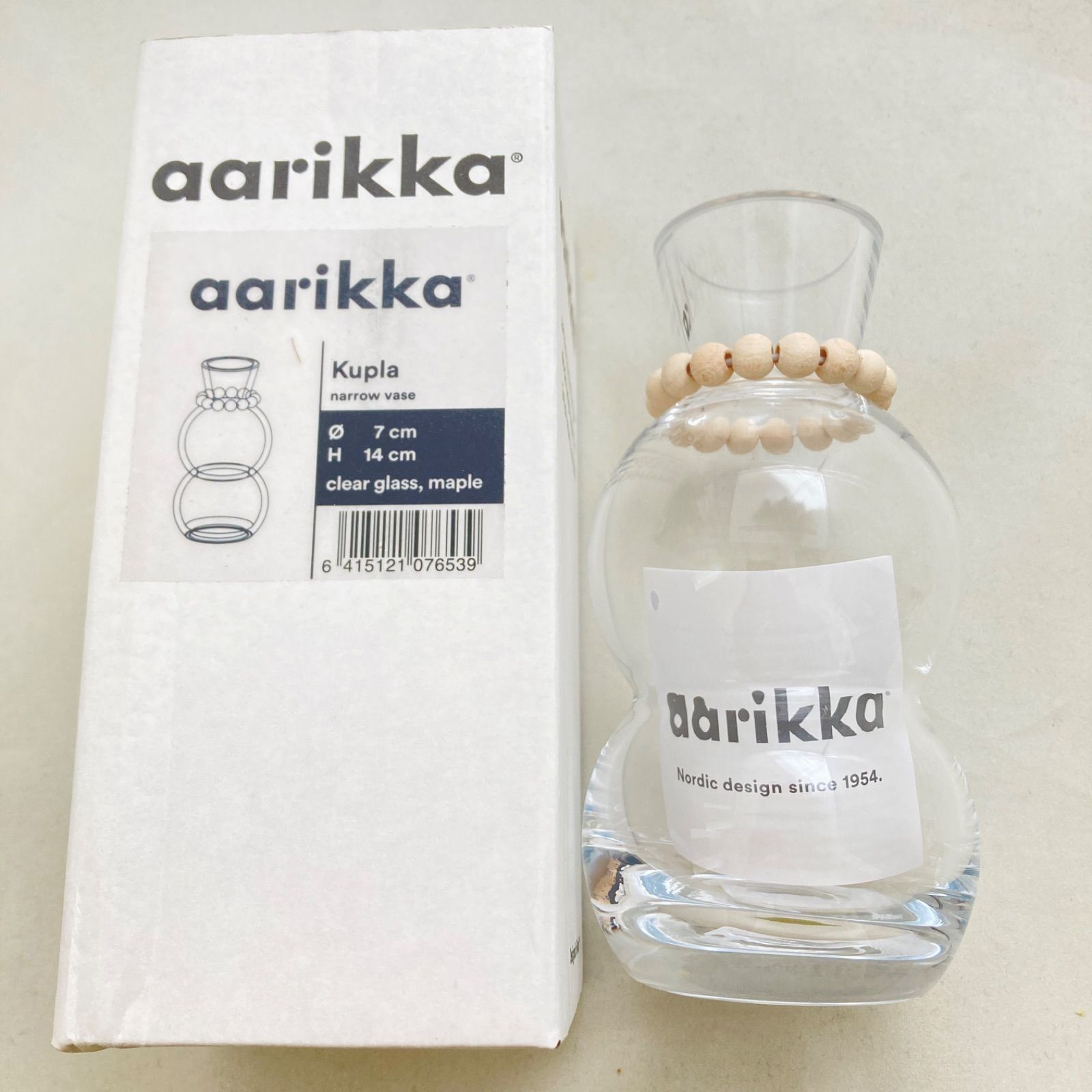 再入荷【新品:送料込】aarikka 花瓶 Small Kupla narrow - メルカリ