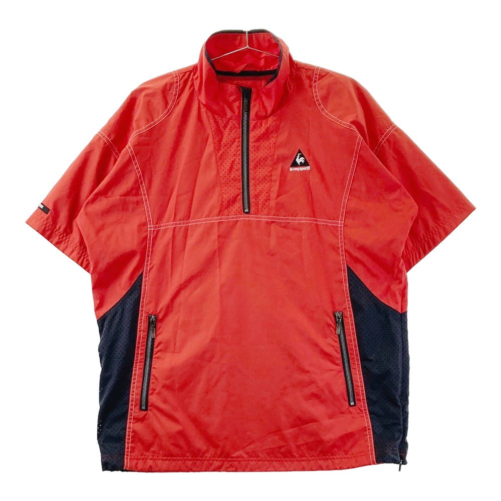 サイズ：L LE COQ GOLF ルコックゴルフ 裏メッシュ ハーフジップ