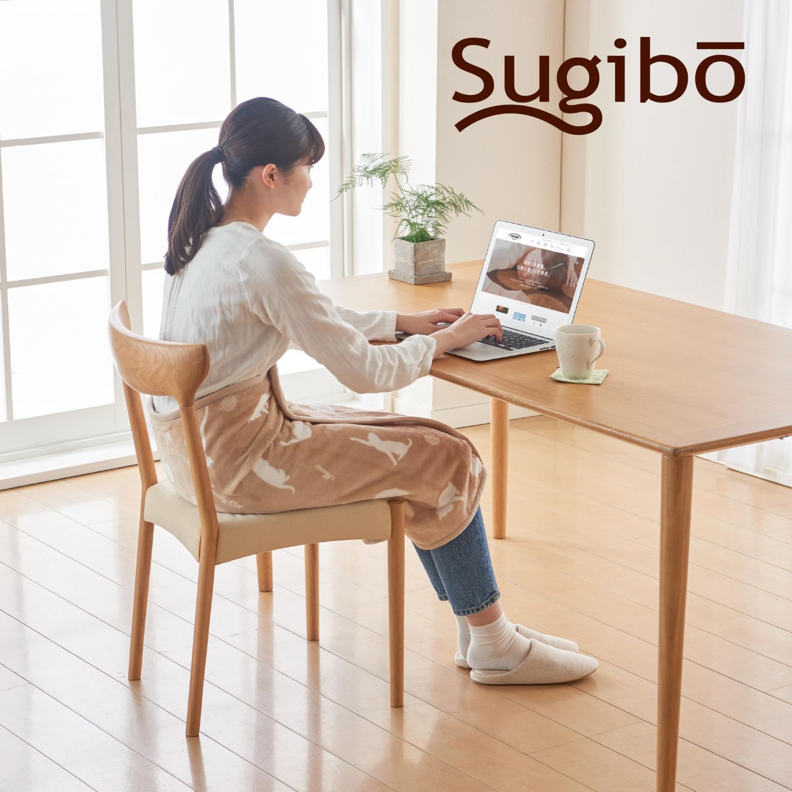 新着商品 猫柄ベージュ SB-H502 Bca 切り忘れ防止タイマー付き 70×140㎝ パーソナルサイズ 電気ひざ掛け 電気ブランケット あったか 洗える Sugibo スギボー