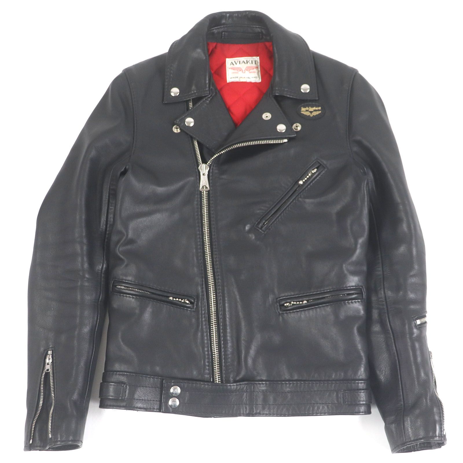 美品□Lewis Leathers ルイスレザー サイクロン タイトフィット