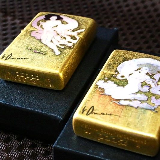 天野喜孝 ZIPPO】風神 雷神 セット ジッポーライター 屏風の絵 ゴールド フルカラー加工 綺麗なジッポ ジッポー オイルライター 人気 金箔  zippo プレゼント 災害用ライター デザイナージッポ 芸術ジッポ 金 ゴールド - メルカリ