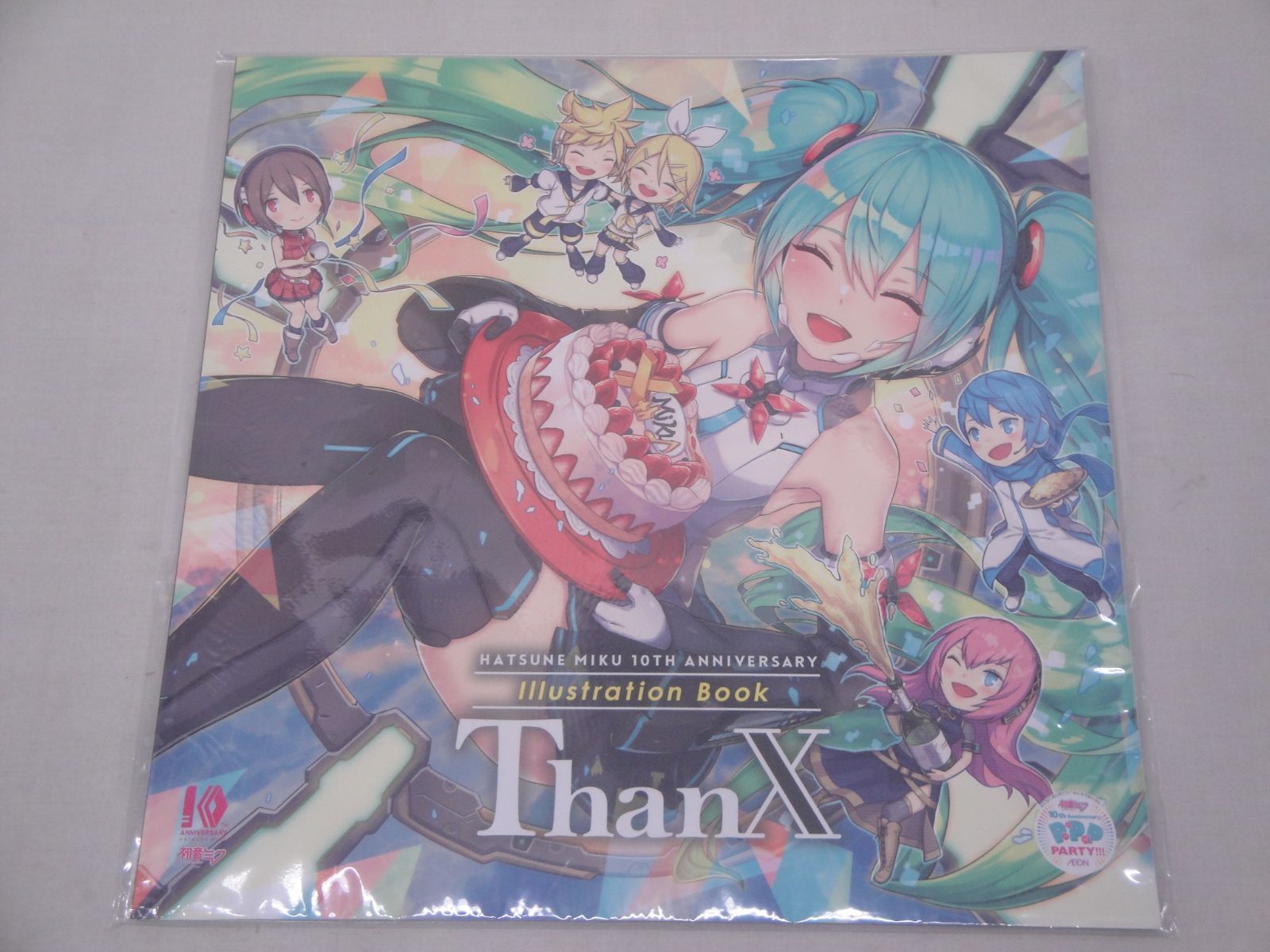 初音ミク 10th ThanX写真集 パパパPARTY 初音ミク 10周年 記念 イラスト集 ThanX 10th Anniversary パパパ