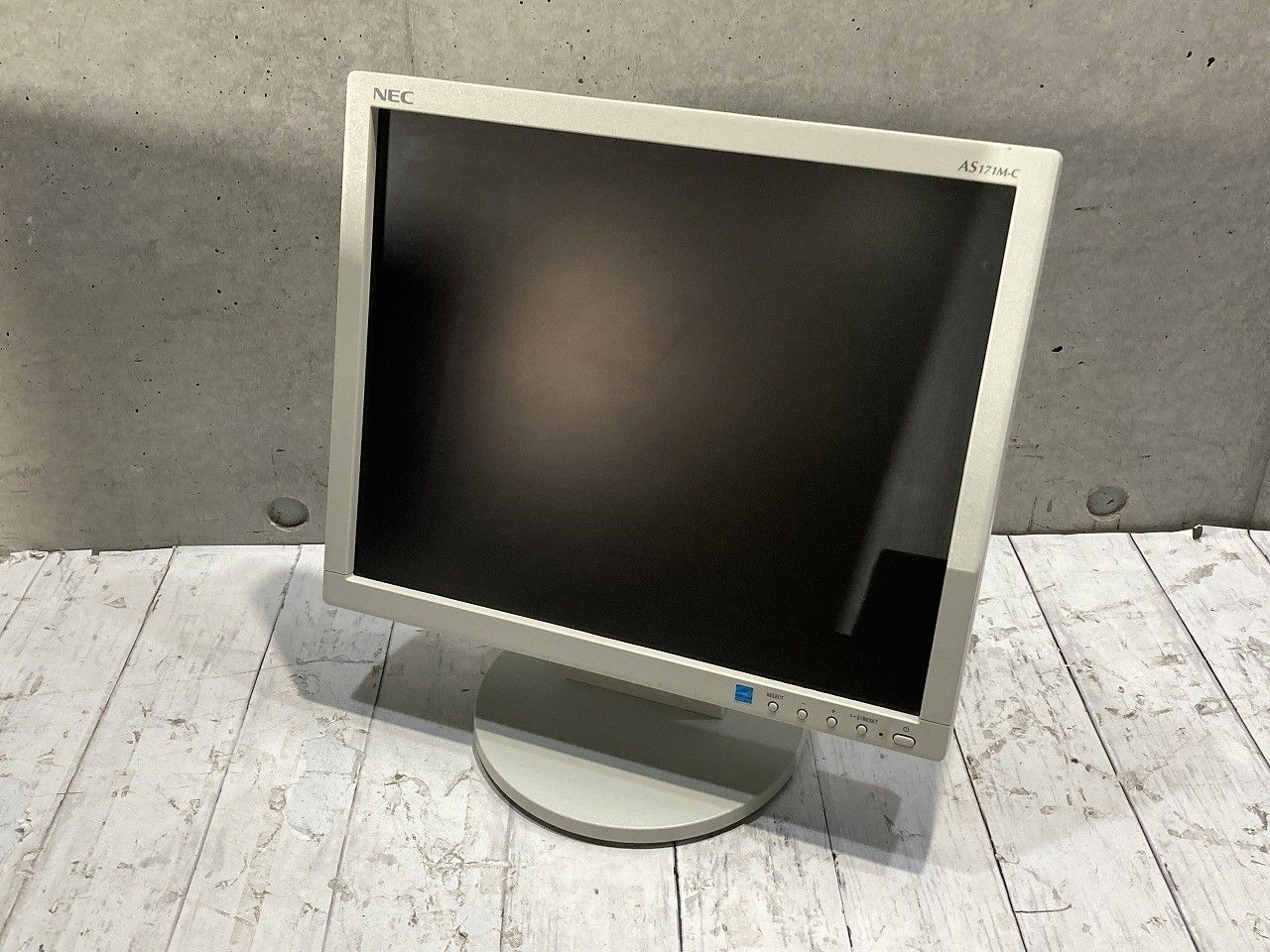 NEC AS171MC ホワイト モニター 本体 LCD-AS171M-C: ディスプレイ | NEC
