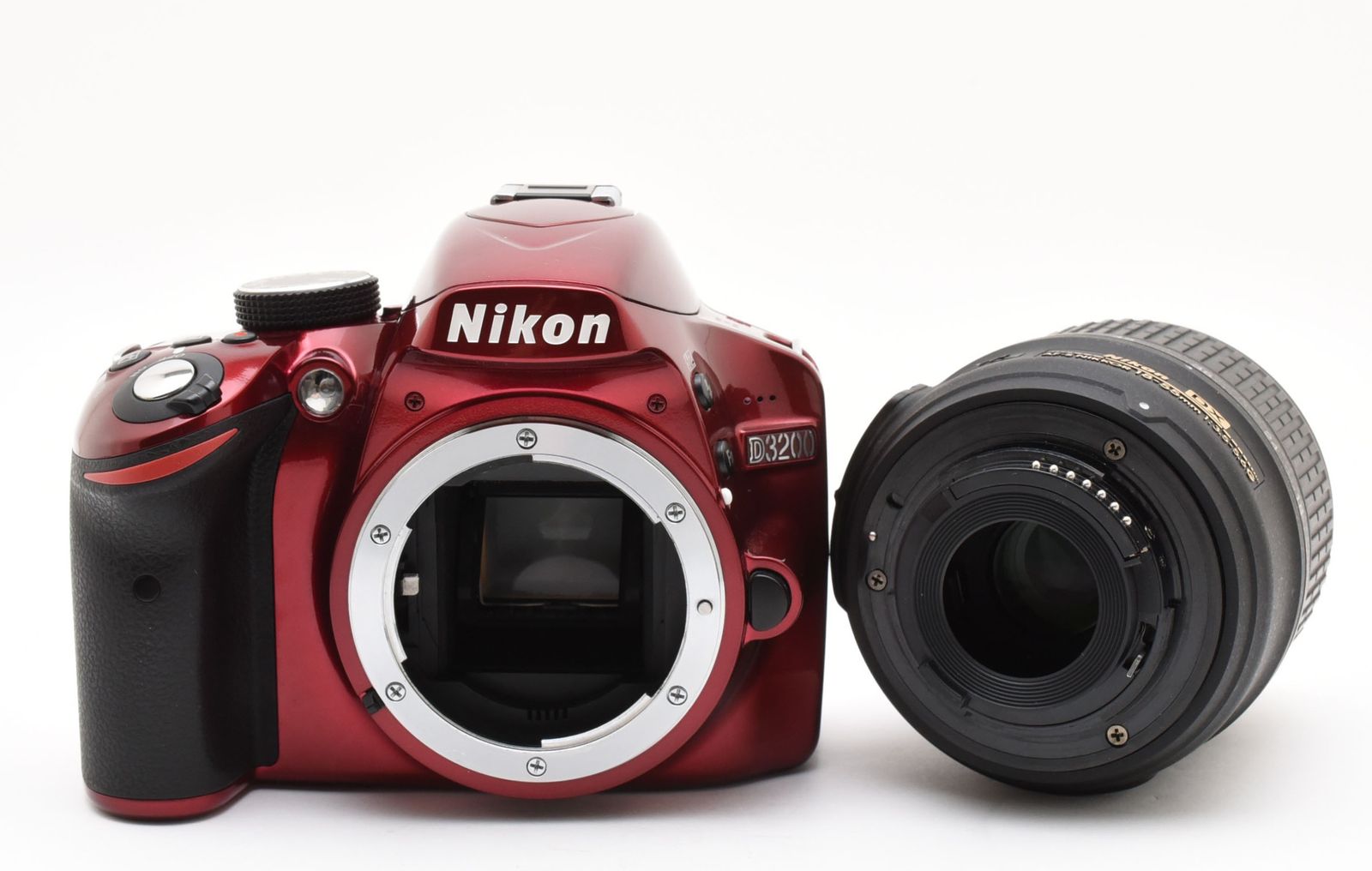 美品 Nikon D3200 iPhone＆スマホ転送 赤 レッド #8524 Nikon - 美品 Nikon D3200 iPhone＆スマホ転送 赤 レッド #8524