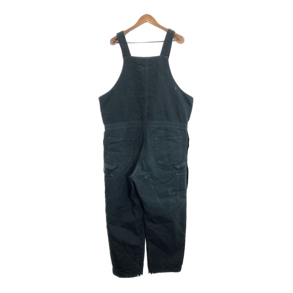 OLD MILL ダブルニーオーバーオール/ダック/古着/実寸W44L27 お買得】 OLD ダブルニーオーバーオール/ダック/古着/実寸W44L27
