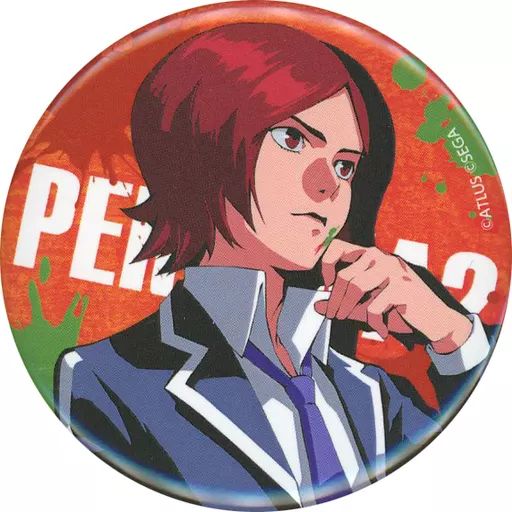 中古】バッジ・ピンズ 主人公(ペルソナ2/男) オリジナル缶バッジ