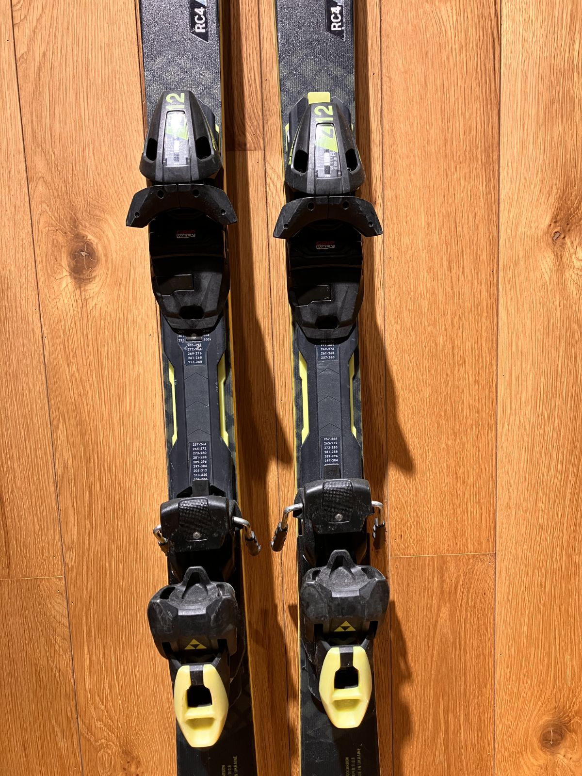 23/24 FISCHER (フィッシャー）RC4 WC SC M-TRACK RC4 Z12 GW PR