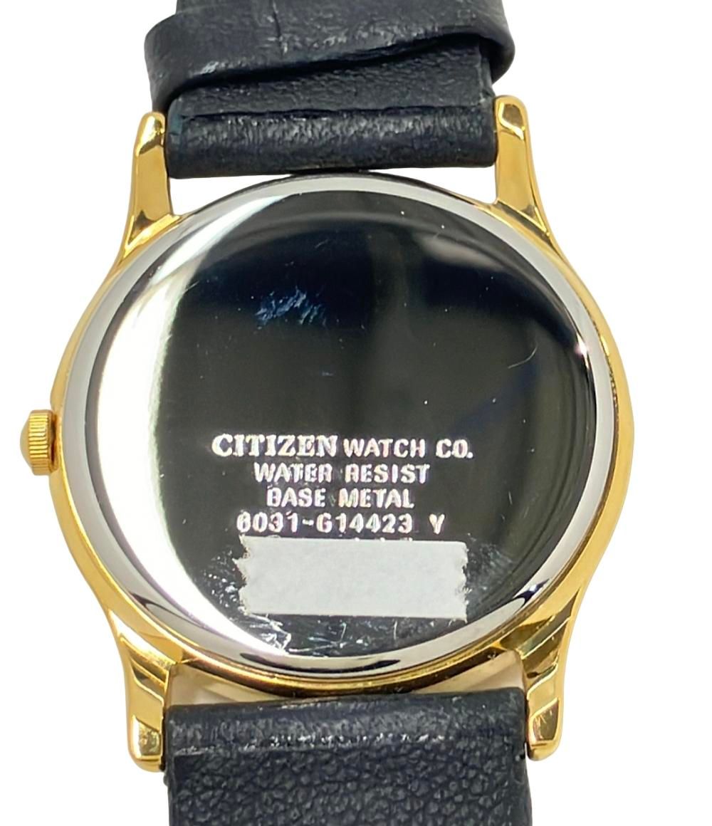 シチズン 腕時計 6031-G14423 クオーツ ゴールド メンズ CITIZEN