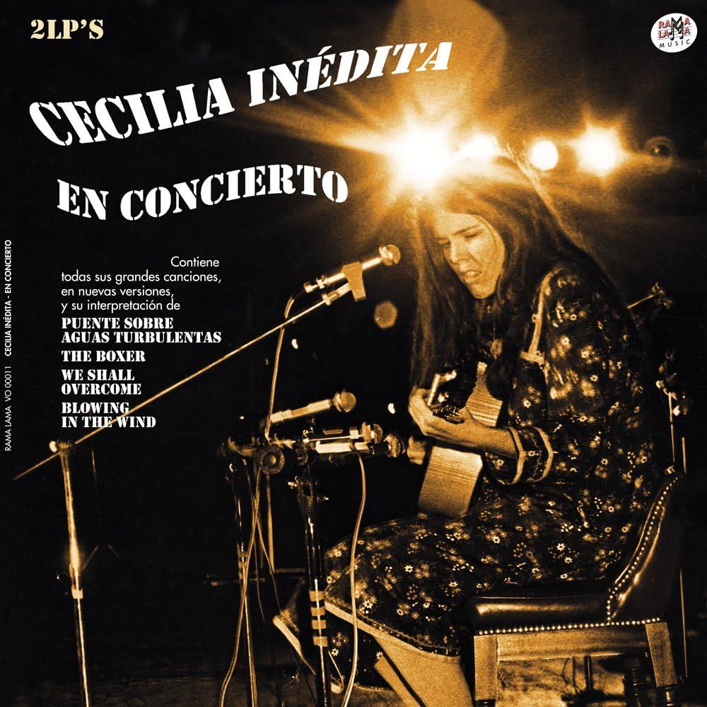 2LP Cecilia Inedita En Concierto BLANCO Y NEGRO |00520