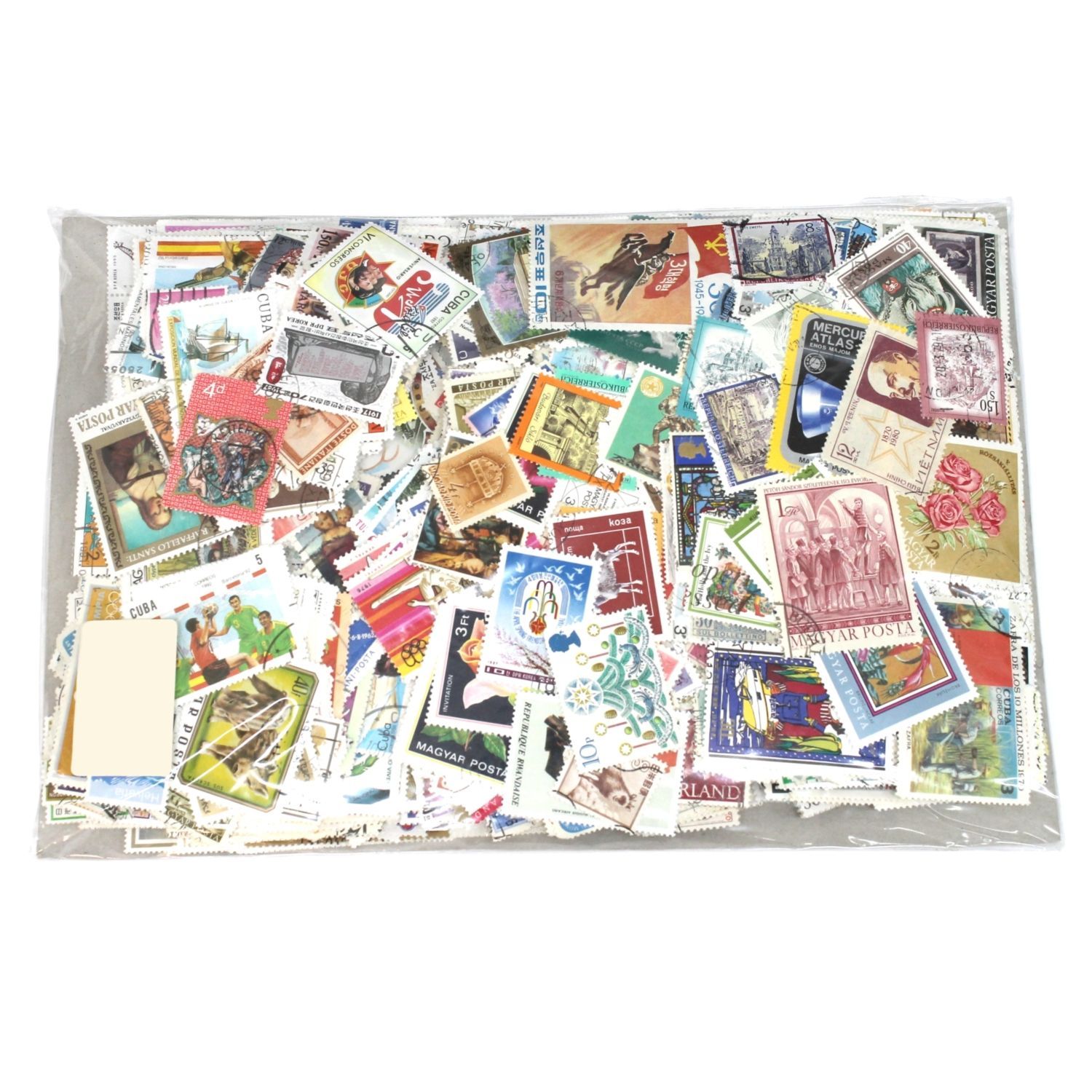 外国切手ミックス3000種 ソ連 含む