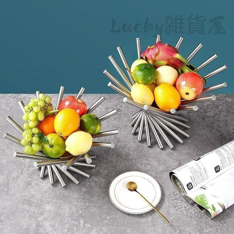 新品・未使用】 ステンレス フルーツ バスケット 折りたたみ式