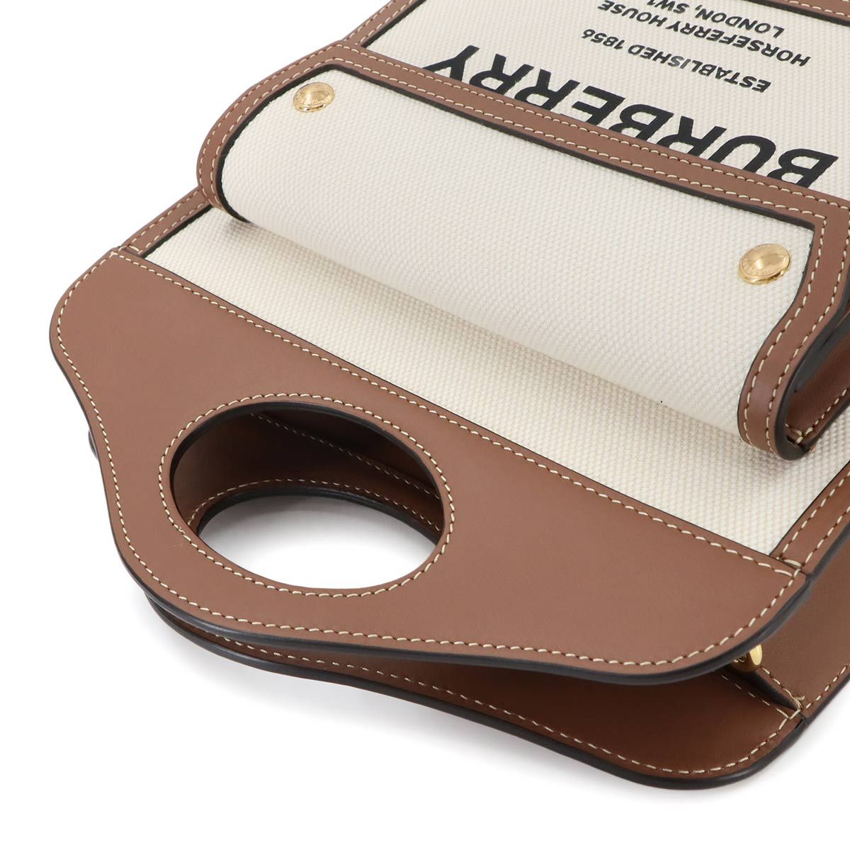 未使用 展示品 バーバリー BURBERRY ミニ ポケットバッグ 2way