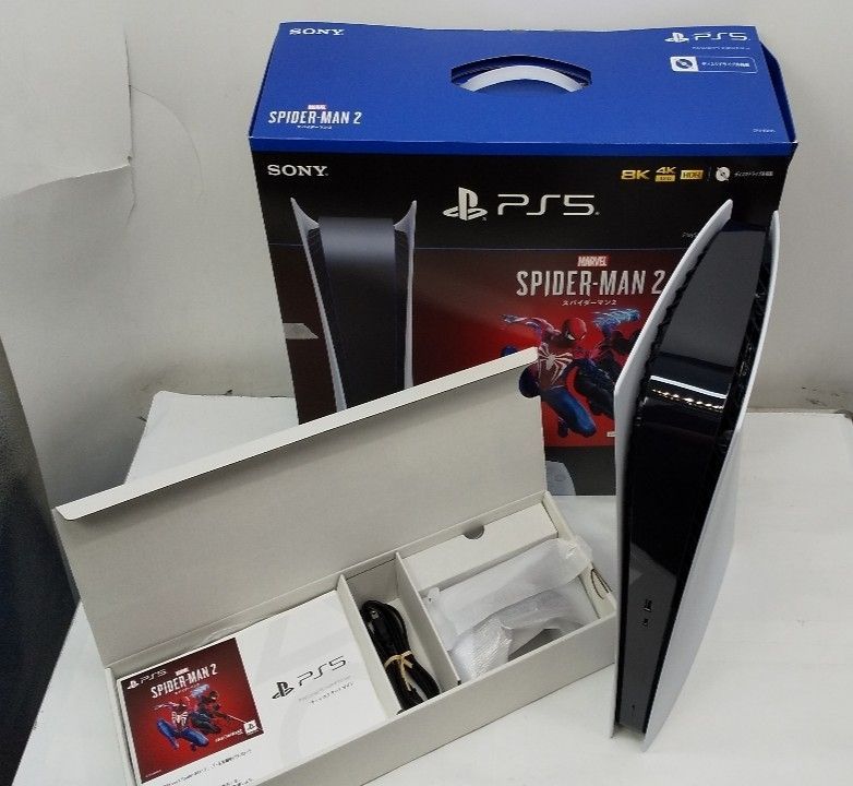 PS5】 PlayStation 5 デジタル・エディション Marvels Spider-Man 2 同