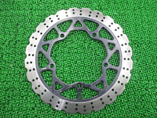 NINJA250SL フロントブレーキディスク カワサキ 純正 中古 バイク 部品 BX250A Z250SL Z250SL-ABS Ninja250SL Ninja250SL-ABS 曲がり無し