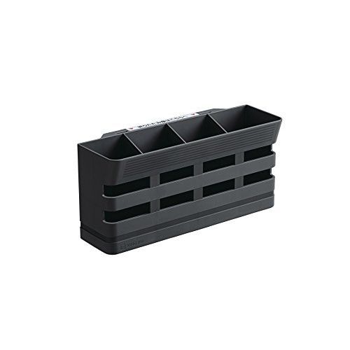 （まとめ買い）キングジム 折りたたみ傘のカサ立て 4本収納タイプ 6034ダークグレー 【3個セット】