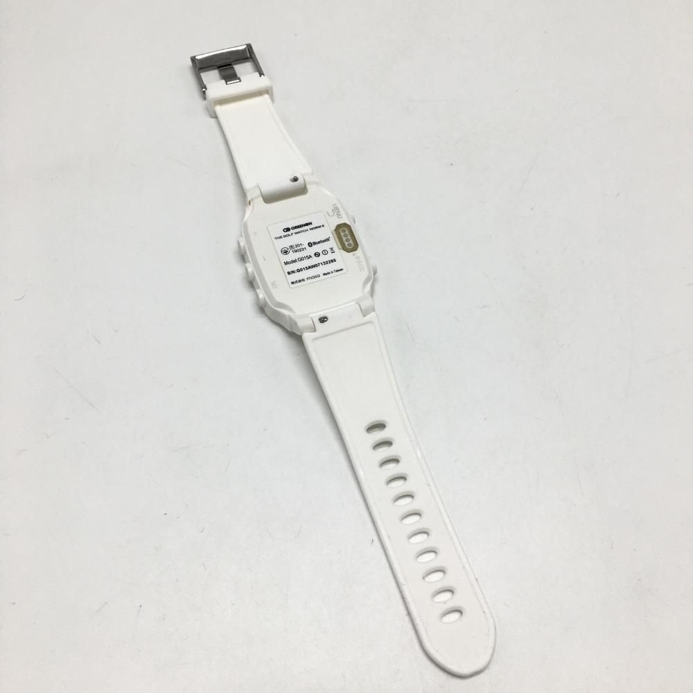 美品】グリーンオン ザ ゴルフウォッチ 白 ノルム2 GPS 通電確認