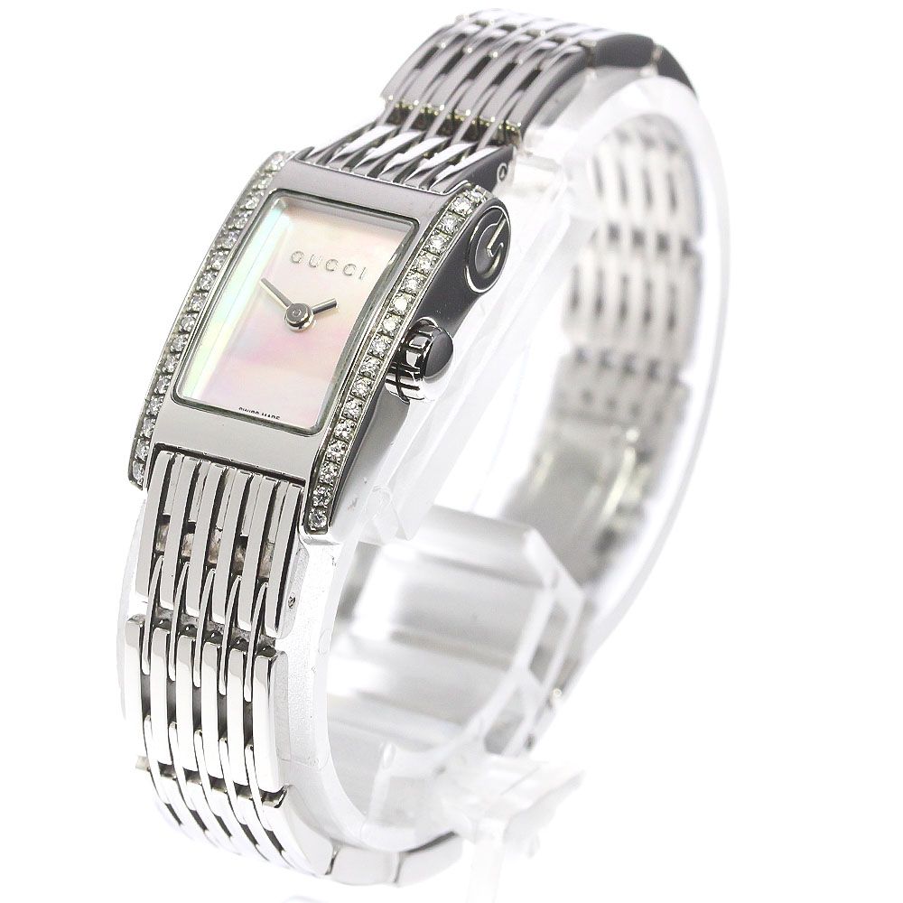 グッチ GUCCI 8600L Gメトロ サイドダイヤ クォーツ レディース GUCCI グッチ 8600L YA086510 Gメトロ サイドダイヤ クォーツ