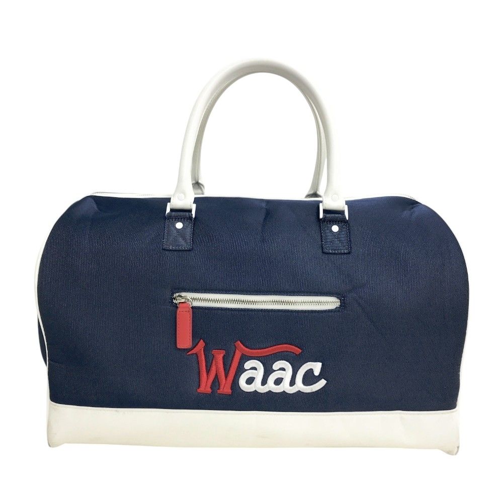 WAAC ワック 2WAY ボストンバッグ デニム ネイビー系