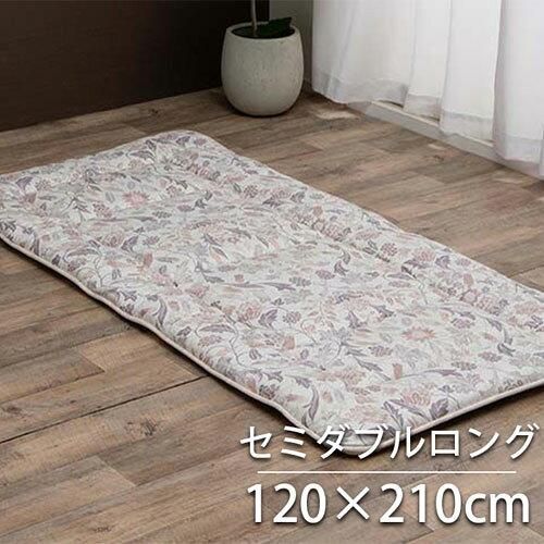 【新品・5営業日で発送】イケヒコ・コーポレーション イケヒコ 寝具 衛生 敷きふとん サンタナ 約120×210cm セミダブルロング グレージュ 日本製 抗菌防臭 清潔 #6720720