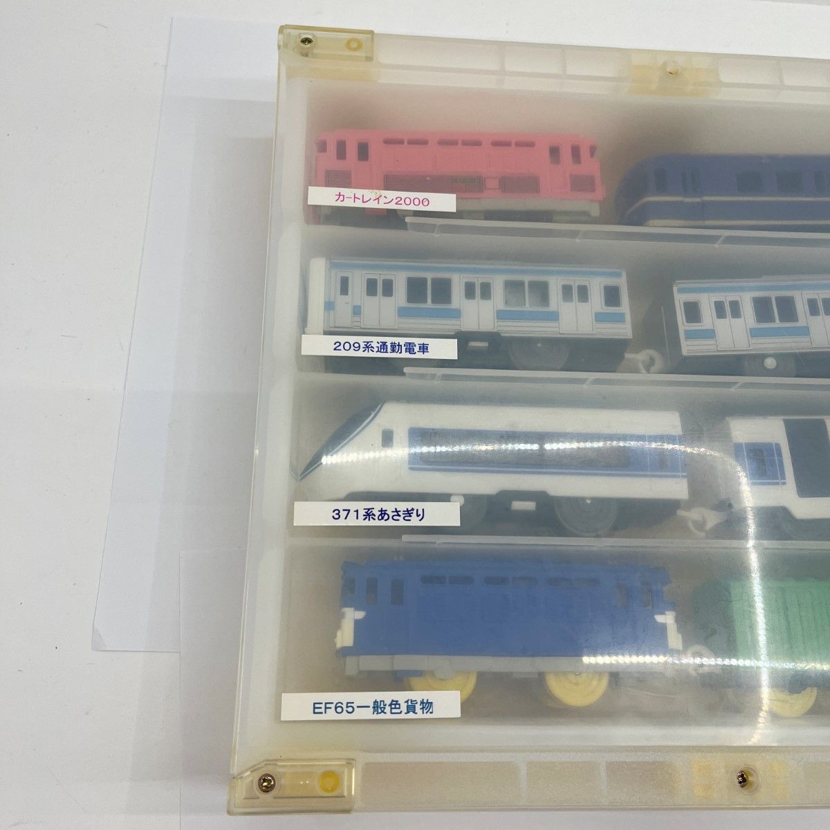 ◆◆TOMY プラレール トレインケース EF65 カートレイン 209系 371系 ◇◇TOMY プラレール トレインケース EF65 カートレイン 209系