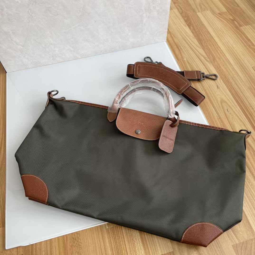 新品未使用 LONGCHAMP Lサイズ ロンシャン バッグ プリアージュ トートバッグ ハンドバッグ レディース 2WAY ショルダーバッグ おしゃれ 大容量 グリーン