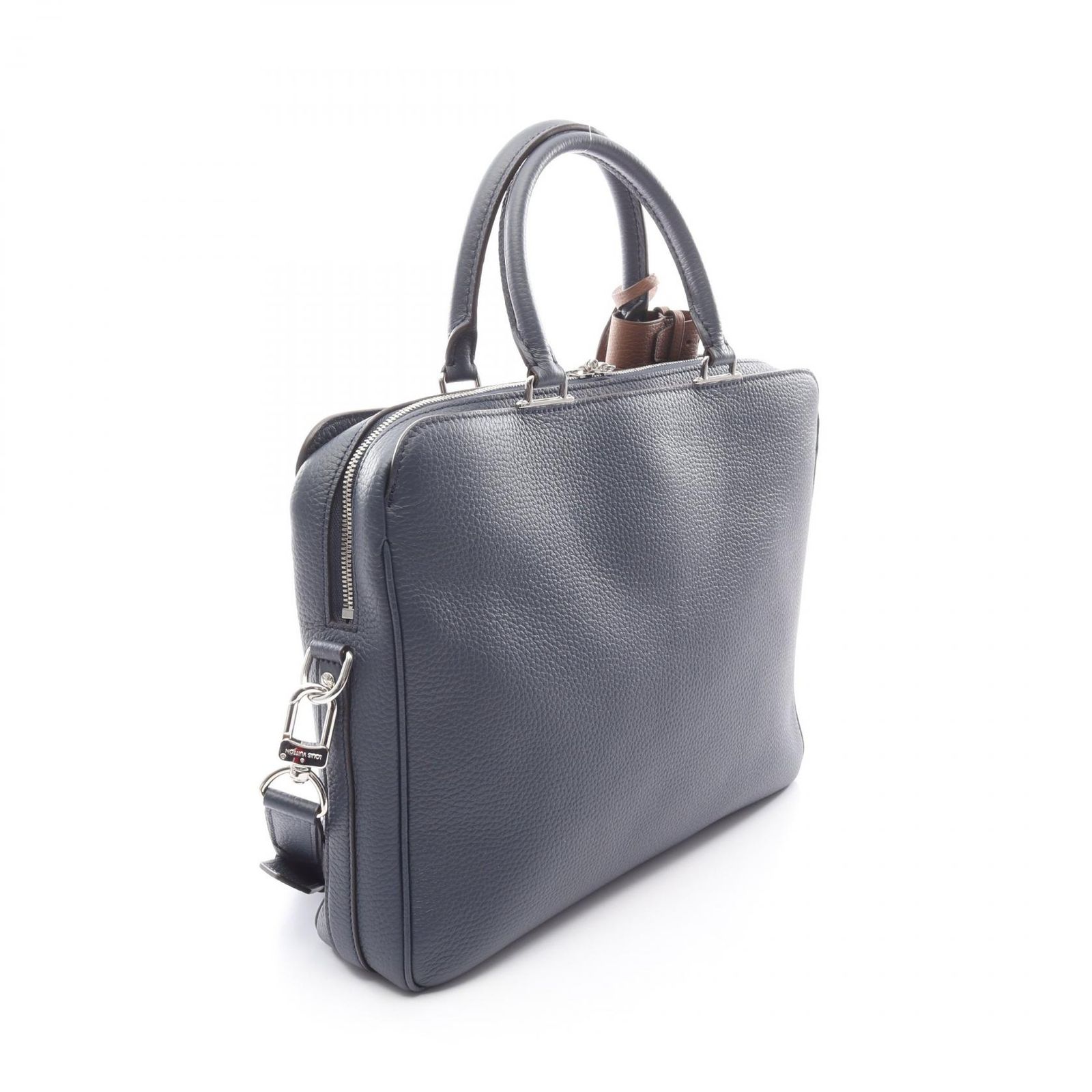 ルイ ヴィトン LOUIS VUITTON ブリーフケース アルマンドMM M54380 ネイビー レザー アルマンド ブリーフケースMM メンズ Used A