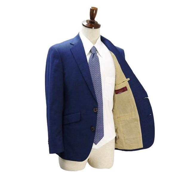 Ermenegildo Zegna 2つボタン シングルスーツ Y6 M 青みがかった