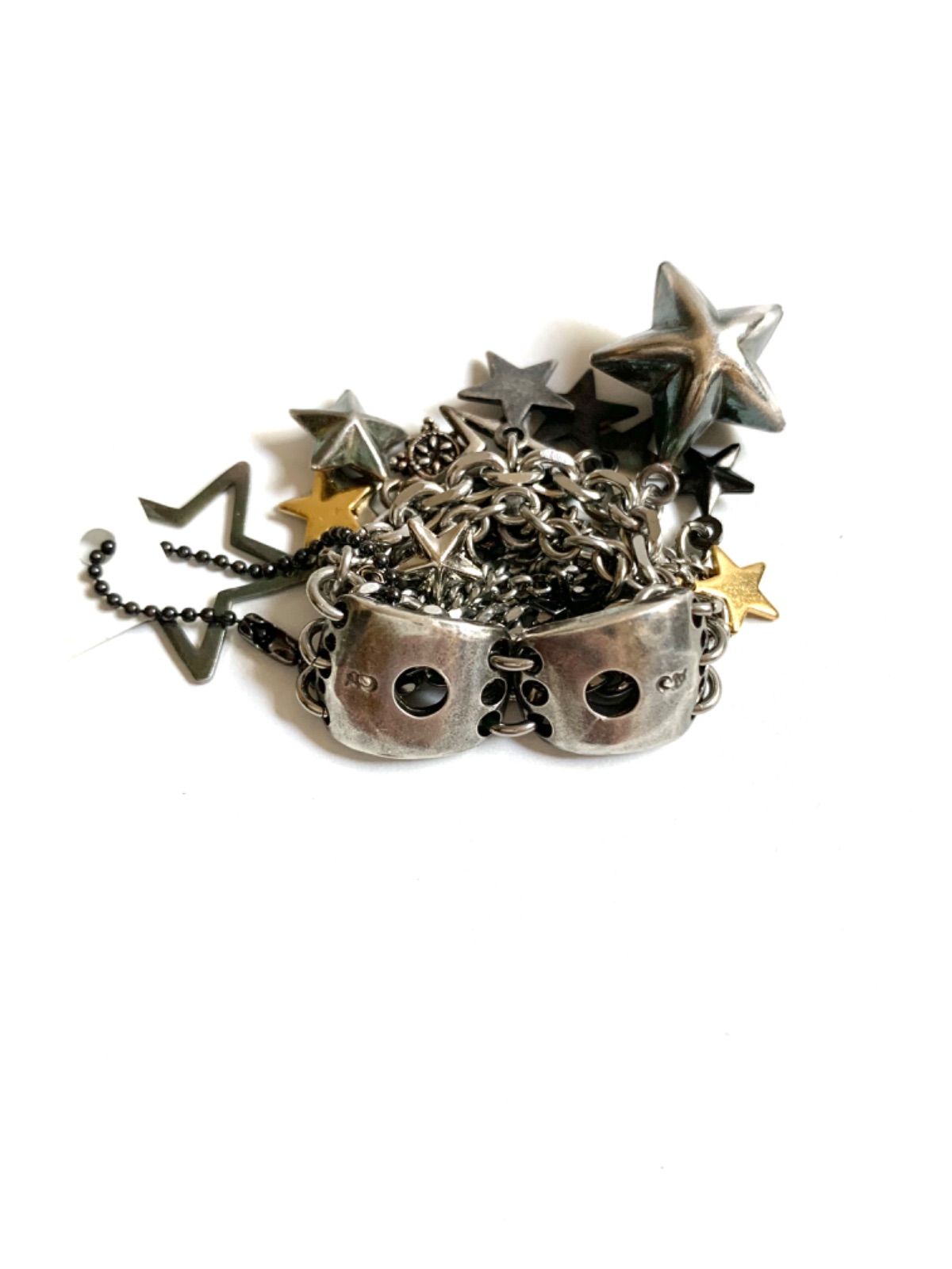 【大幅値下げ】ORβIT YOONDONG Bull's Eye チェキ 16 AW gunda ガンダ JUNK STAR/RING スターチェーン - メルカリ