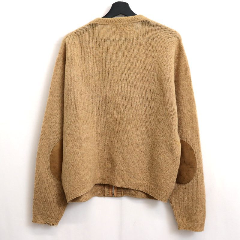 希少 90s vintage クラッシック ニット カーディガン ラムウール レディース 古着 80s STANDUN アラン フィッシャーマン ウール