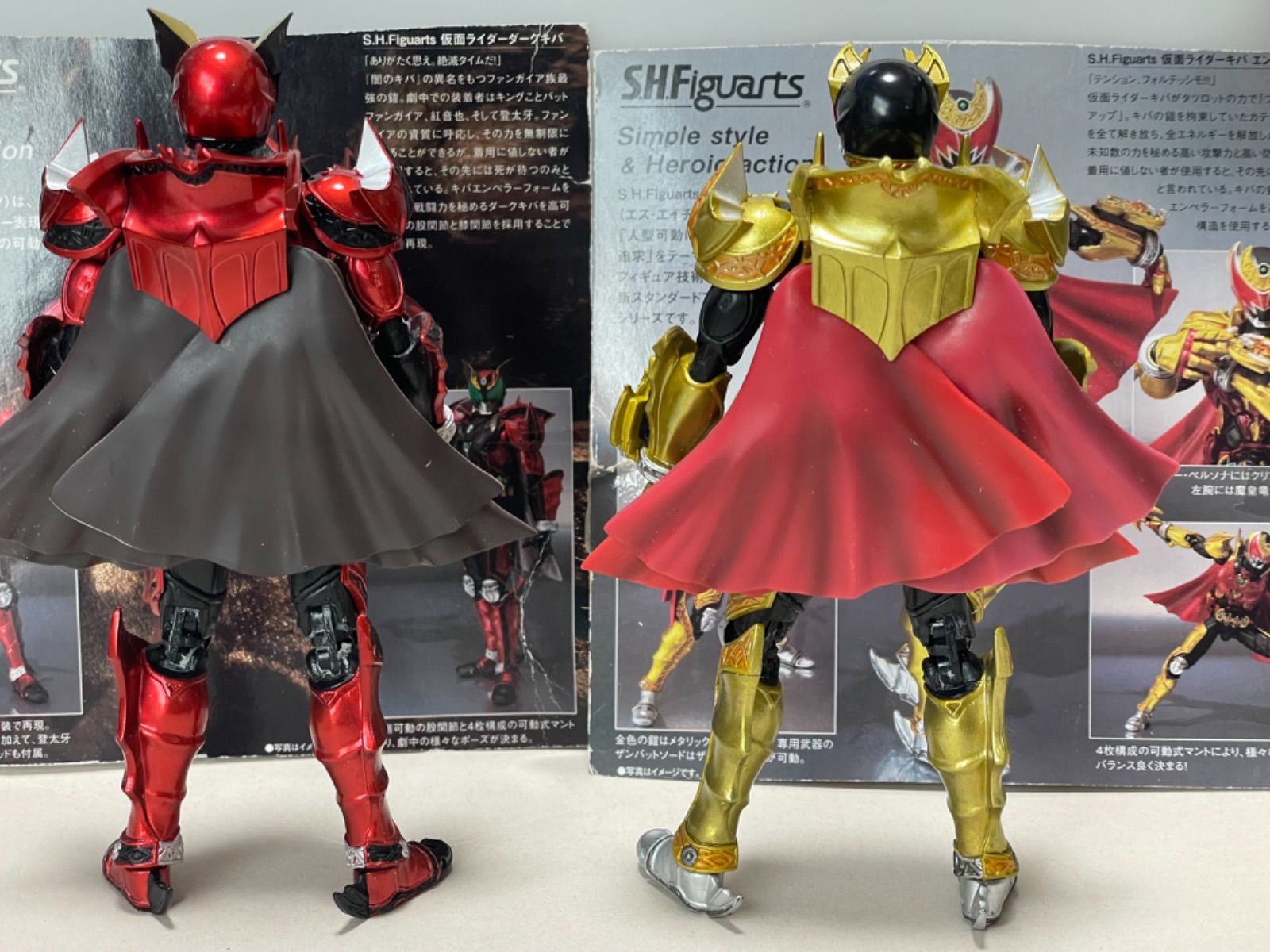 SHFiguarts 仮面ライダーキバ エンペラーフォーム & ダークキバ S.H.Figuarts 仮面ライダーキバエンペラーフォーム ダークキバ