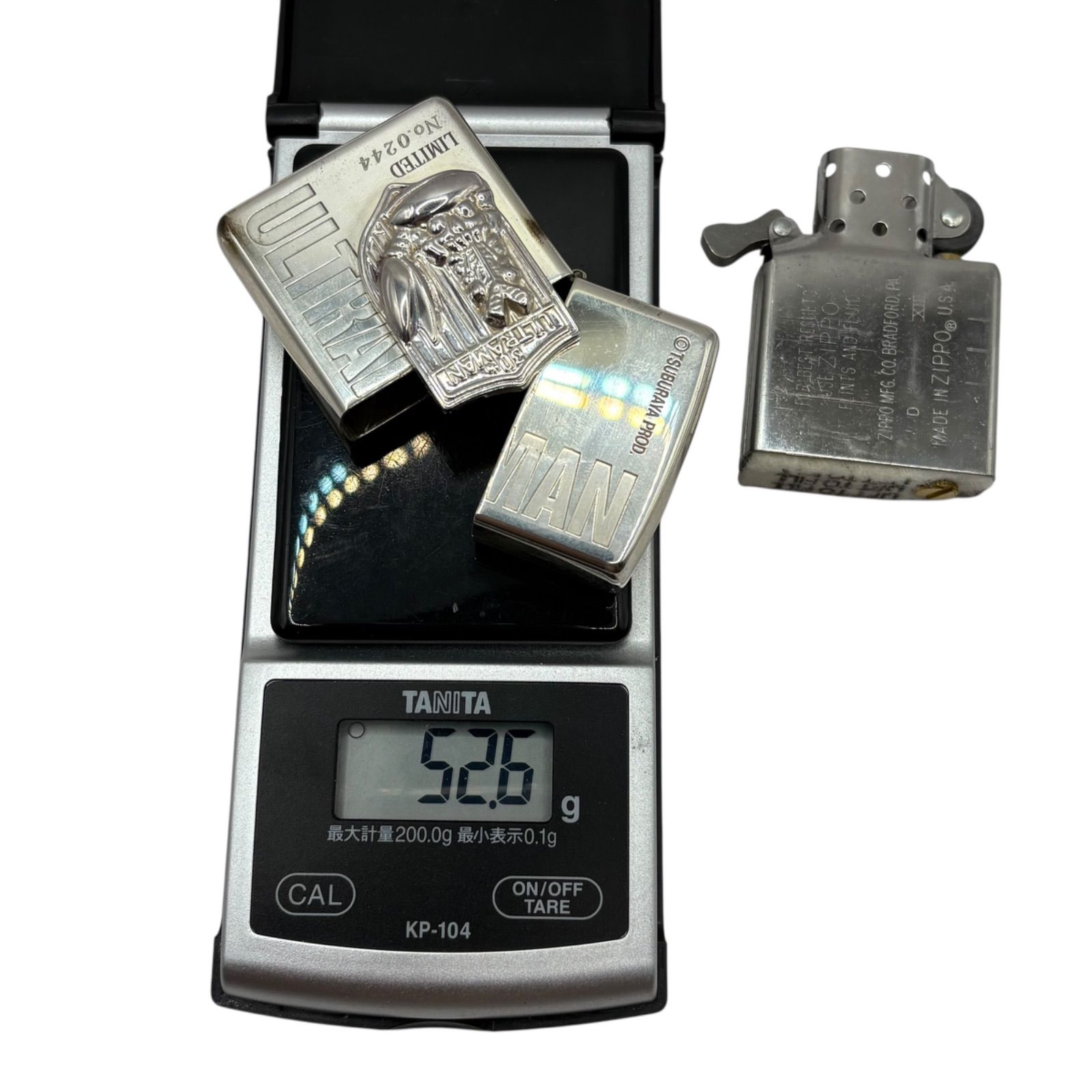 ZIPPO ジッポー ライター 1997年製ウルトラマン 30th ANNIVERSARY 