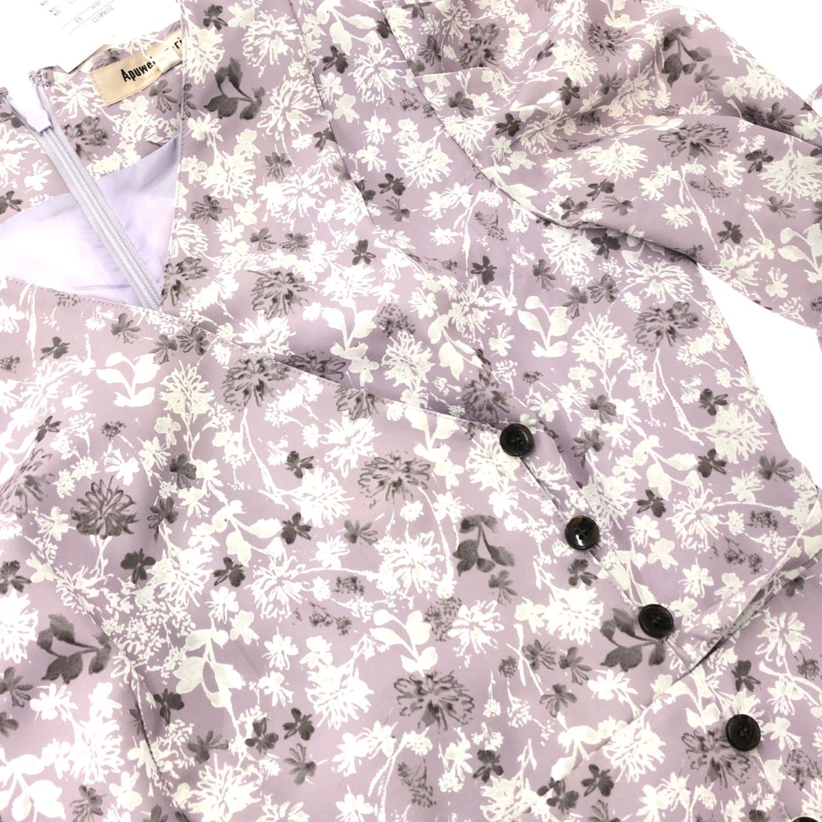 Loulou Willoughby ルルウィルビー 2023SS ランバスチェックワンピース