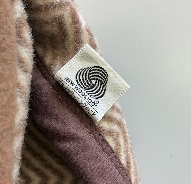 イヴサンローランカシミヤ入ウール毛布ペア毛布2枚組セット