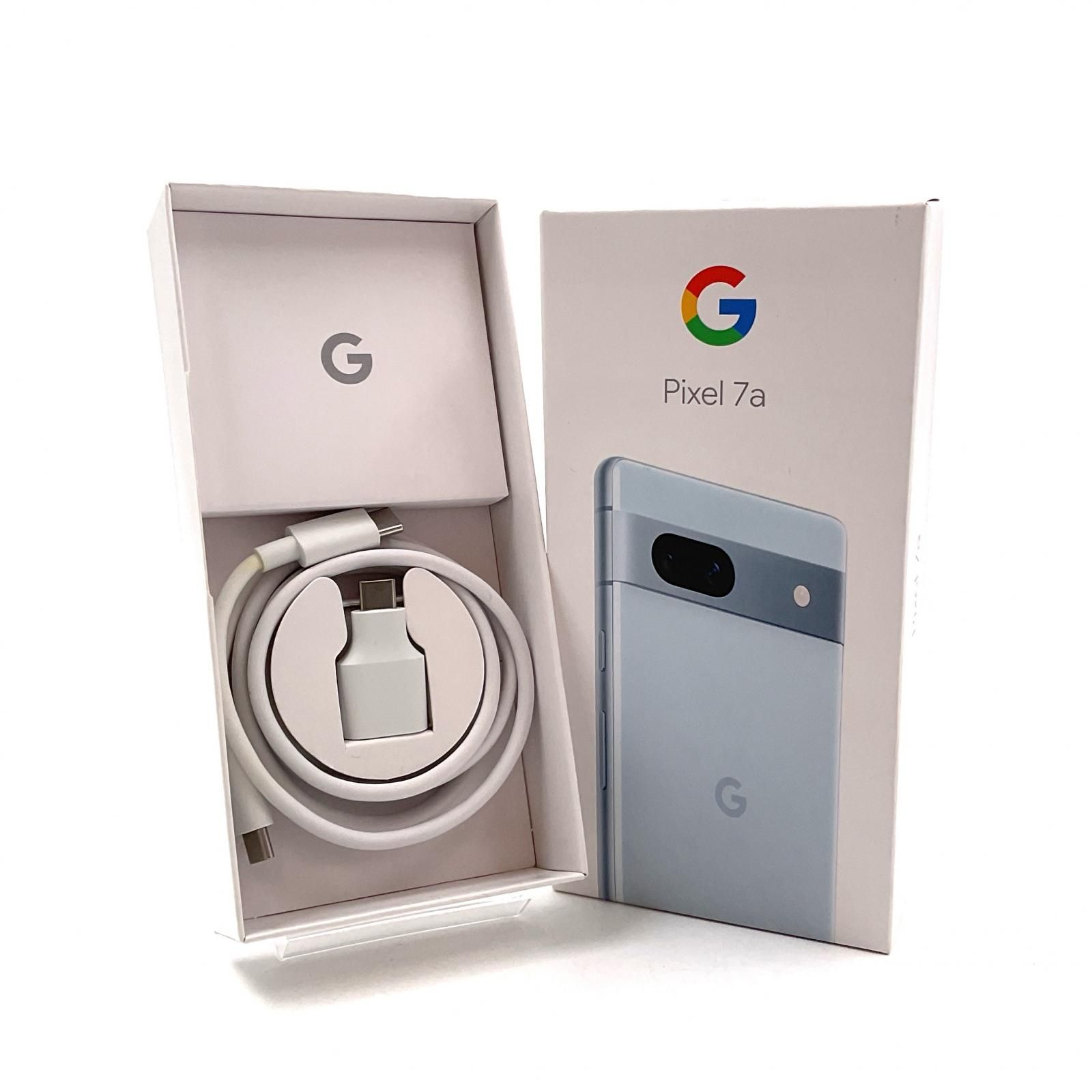 美品】Google Pixel 7a 128GB Sea SIMフリー 中古：A(美品)】 Google