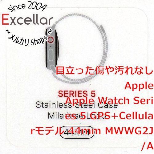 APPLE　Apple Watch Series 5 GPS+Cellularモデル 44mm MWWG2J/A　ミラネーゼループ　修理品 元箱あり