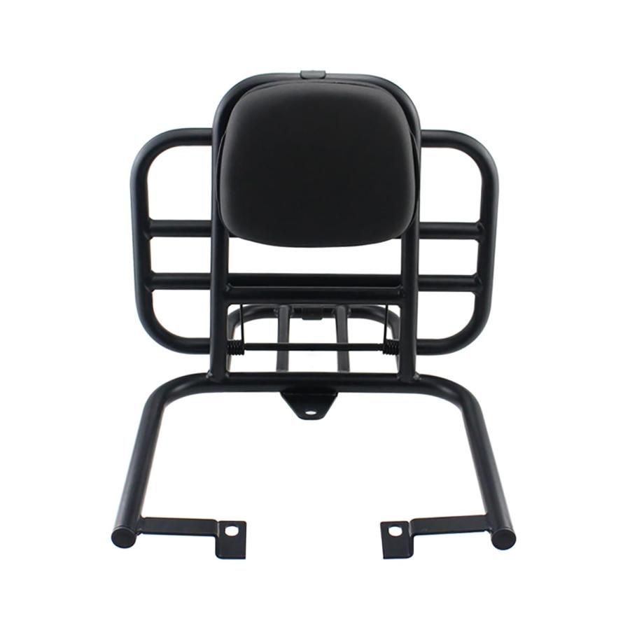 バイク バックレスト リアキャリア付き クロスカブ Cross Cub 50 110 折りたたみ式 荷物ラック 背もたれ CC50 CC110 外装