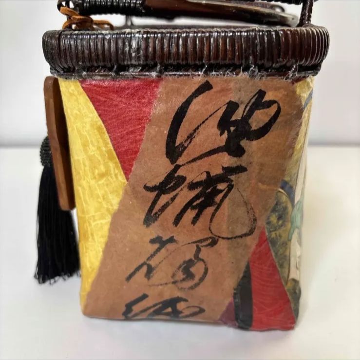 一閑張りバック 風神雷神 - メルカリ