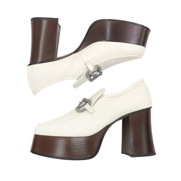 プラットフォーム パンプス