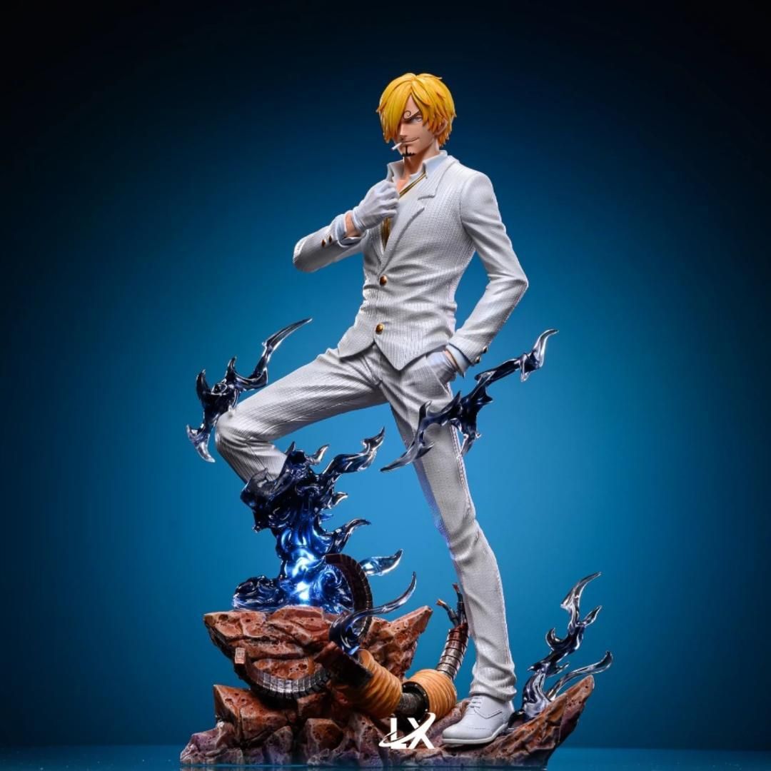 ワンピース 麦わら海賊団 鬼ヶ島 サンジ ガレージキット フィギュア B