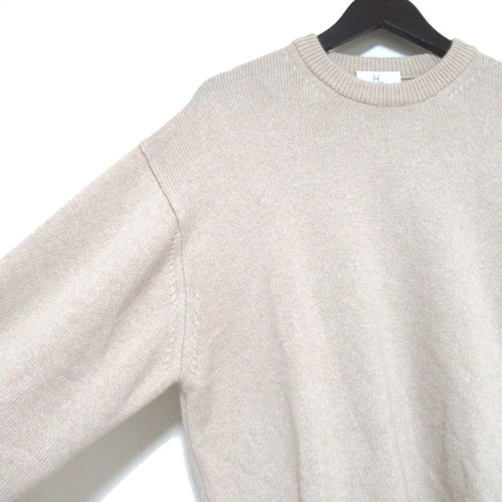 未使用 21AW HERILL ヘリル Goldencash Pullover カシミヤ100％ 長袖 