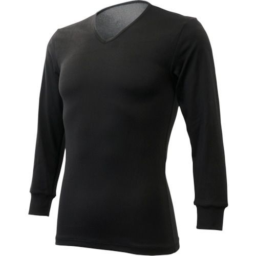 リベルタ サーモワン Ｖネック９部丈袖 メンズ／ＢＬＫ（Ｍ）